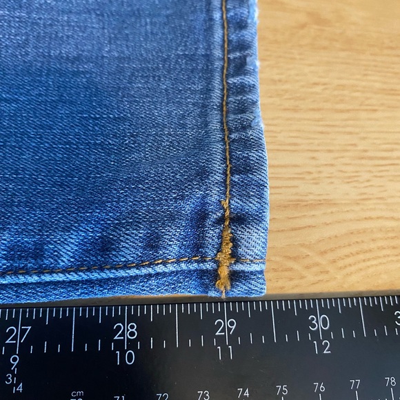 J.Crew Midrise Toothpick Distressed Stretch Women’s Denim Jeans Size 27 - Picture 12 of 12